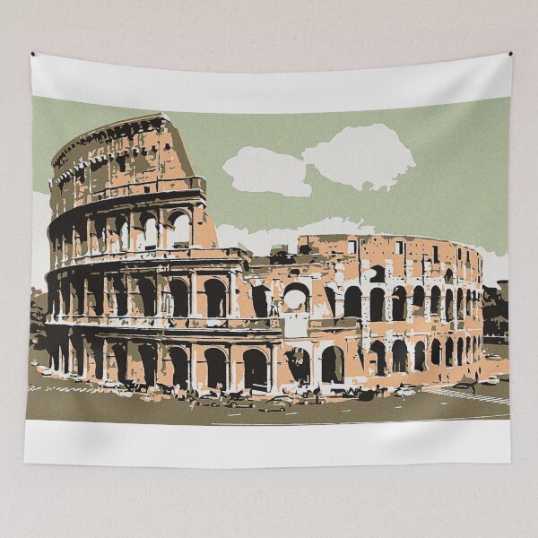 Item preview, The colosseum, Rome, pastels designed and sold by aapshop.