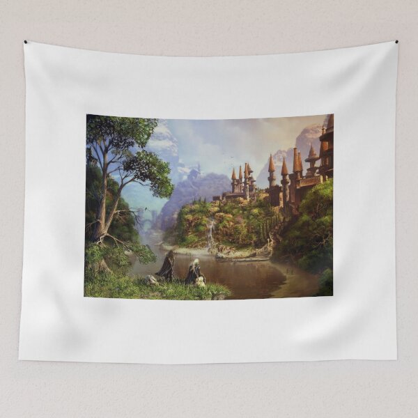 Item preview, Elves and castle designed and sold by delirium33.