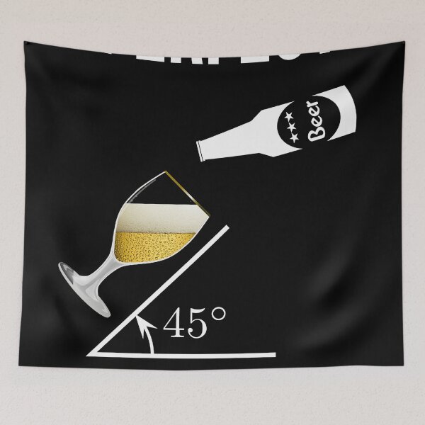 Item preview, Perfect beer angle 45 degres | Beer Art designed and sold by CarlosV.