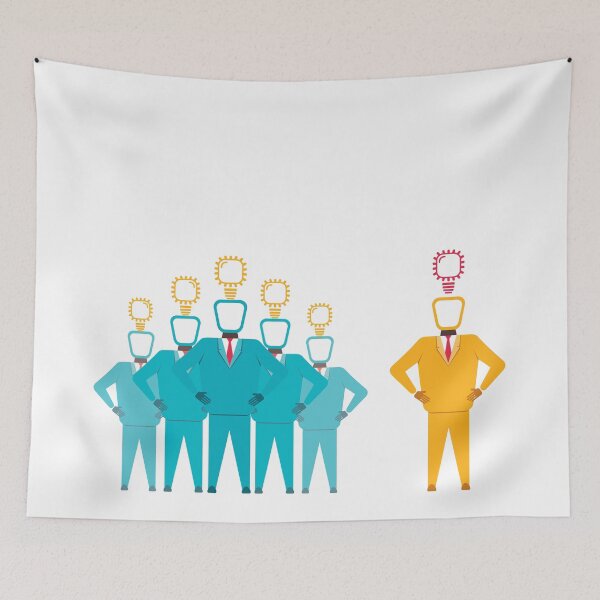Item preview, business team with new idea designed and sold by creativeaart.