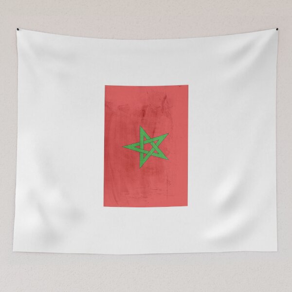 Item preview, Flag Morocco designed and sold by WAMTEES.