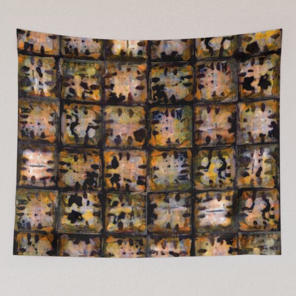 Item preview, Encaustic Blue & Gold designed and sold by skottieo.