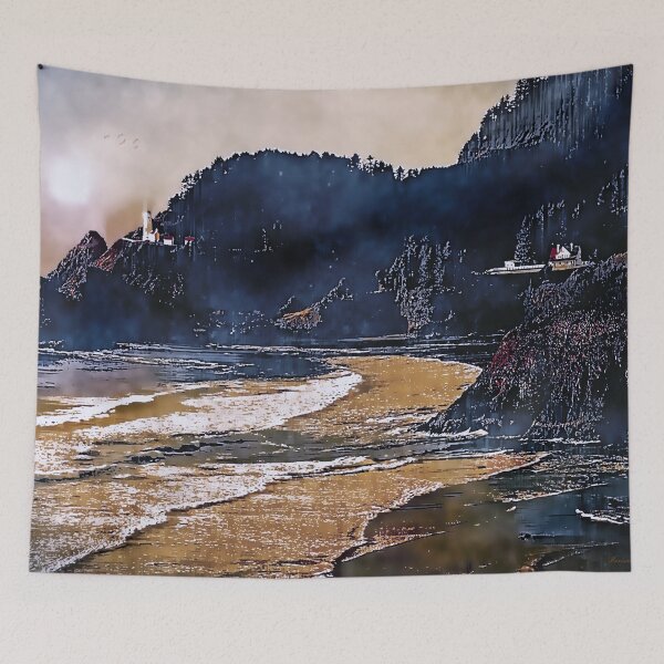 Item preview, California Lighthouse designed and sold by Barbara D Richards.