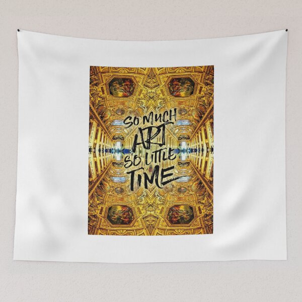Item preview, So Much Art So Little Time Apollo Gallery Louvre Paris designed and sold by Beverly Claire Kaiya.
