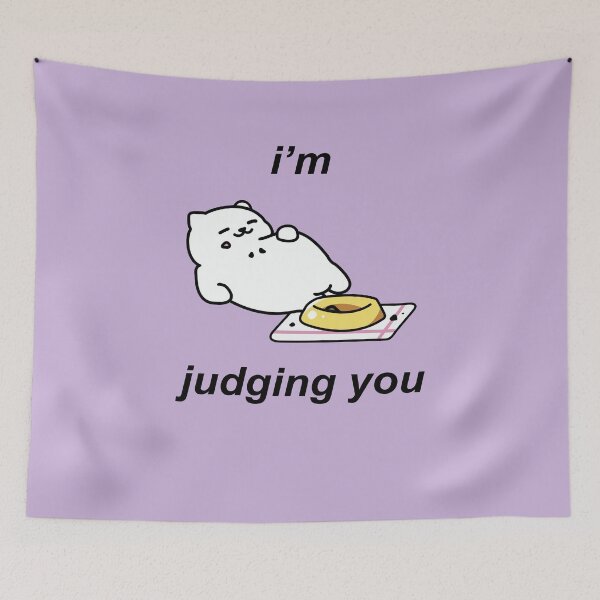 Item preview, Neko Atsume - Tubbs (i'm judging you) designed and sold by alyciadebnam.