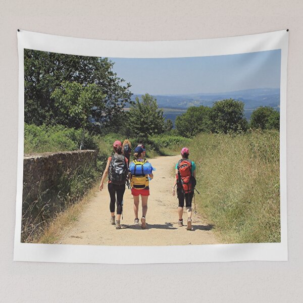 Item preview, Walkers on El Camino de Santiago, Spain designed and sold by FranWest.