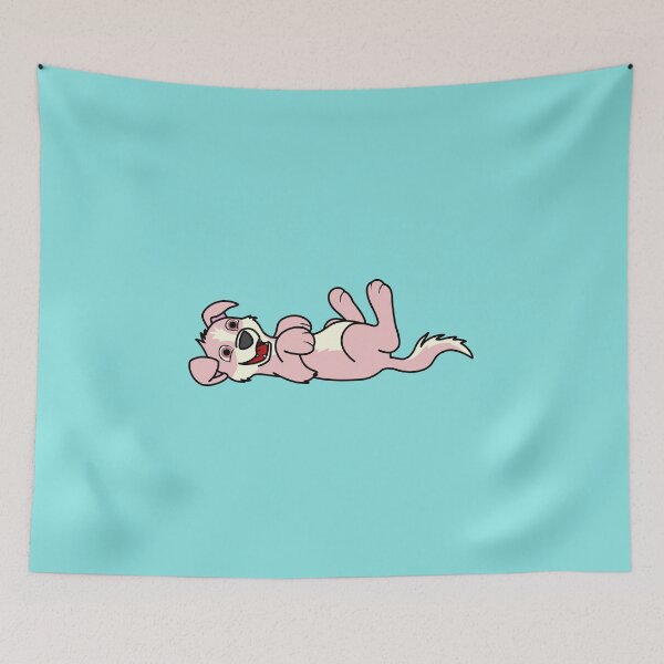 Item preview, Light Pink Dog with Blaze - Roll Over designed and sold by Grifynne.