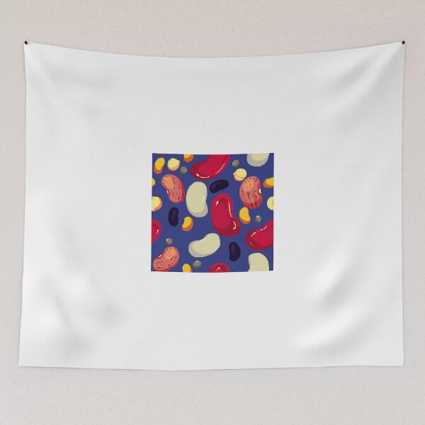 Item preview, Seamless Bean Pattern designed and sold by shreddednettles.