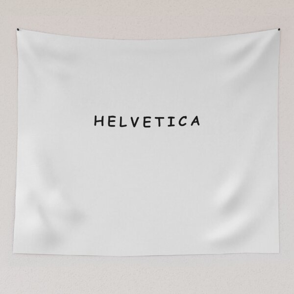 Item preview, Helvetica. (Comic Sans) designed and sold by JurassicArt.