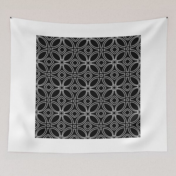 Item preview, Black and white ethnic drawing. designed and sold by fantasygerle.