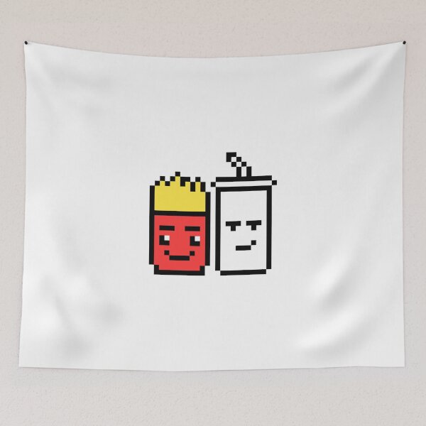 Item preview, 8 Bit Fries and Shake designed and sold by derpfudge.