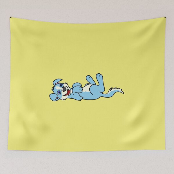 Item preview, Light Blue Dog with Blaze - Roll Over designed and sold by Grifynne.