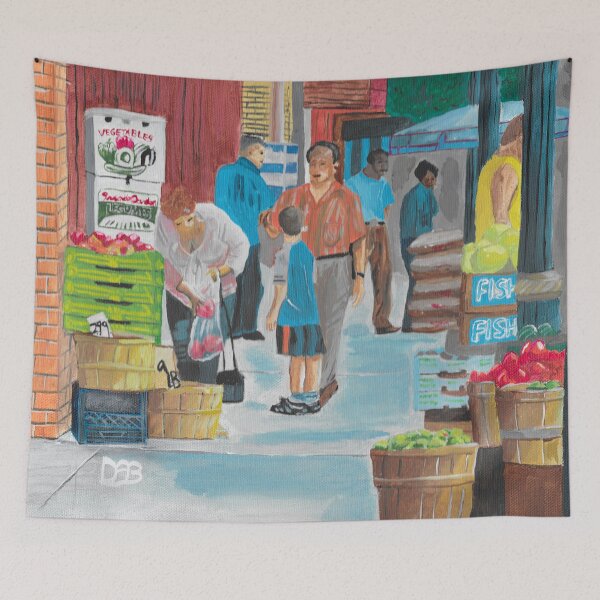 Item preview, Jame St Fish Market designed and sold by DABigelow.