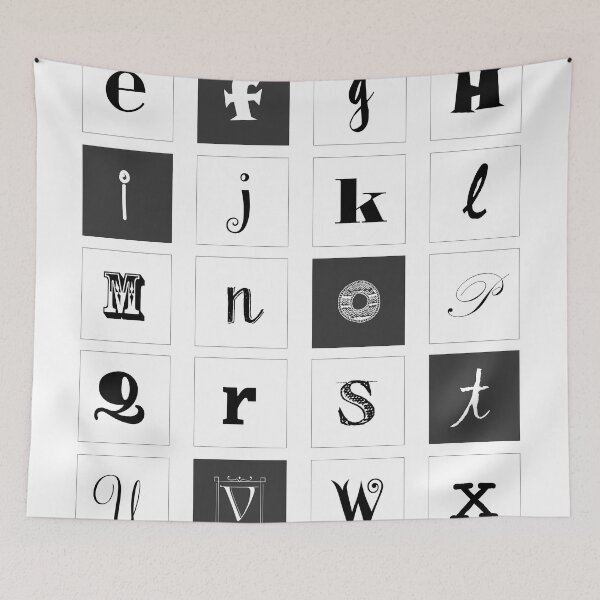 Item preview, Alphabet Print designed and sold by NordicStudio.