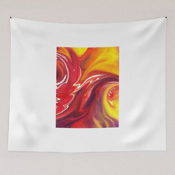 Item preview, Hot Abstract Flames Decorative Art designed and sold by Irina Sztukowski.