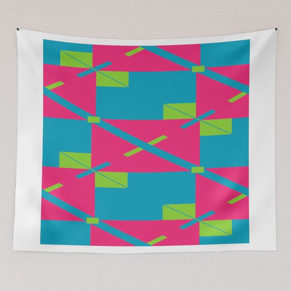 Item preview, Rectangles and diagonal stripes designed and sold by lalylaura.