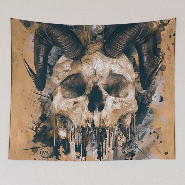 Item preview, Horned Skull designed and sold by Maniakuk.