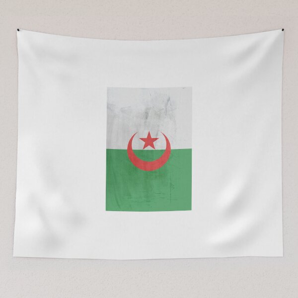 Artikelvorschau, Fahne Algerien entworfen und verkauft von WAMTEES.