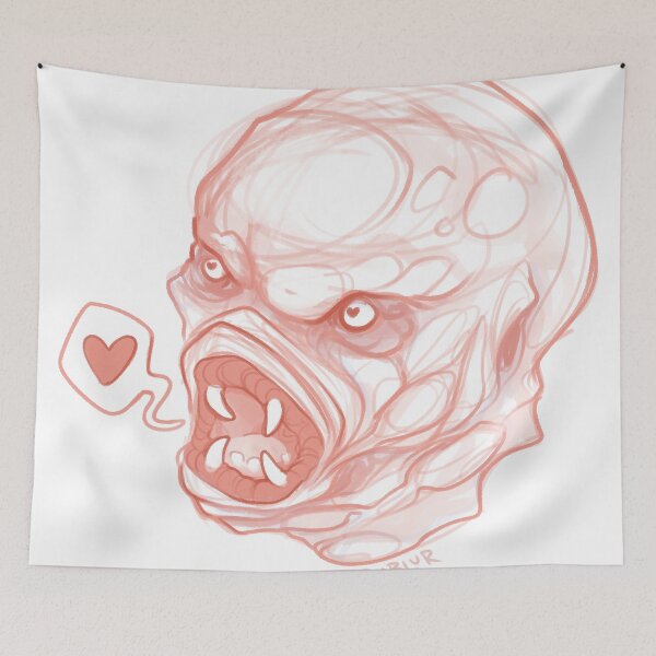 Item preview, Flukeman Kisses designed and sold by DablurArt.