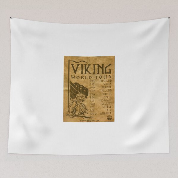 Item preview, Viking World Tour designed and sold by Yggdrasil-Art.