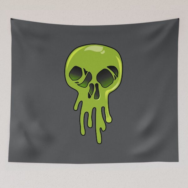 Item preview, Melting Acid Skull  designed and sold by Lavender X Lovely.