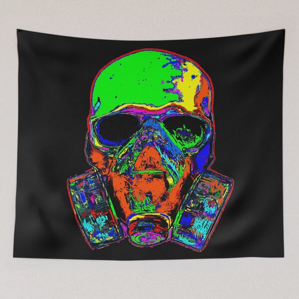 Item preview, Toxic skull (green) designed and sold by Bantamflex.