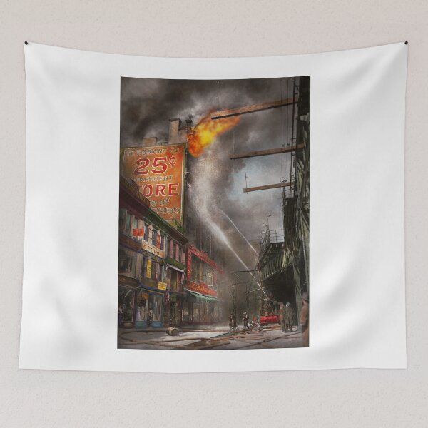Item preview, Fireman - New York NY - Show me a sign 1916 designed and sold by Mike Savad Photography.