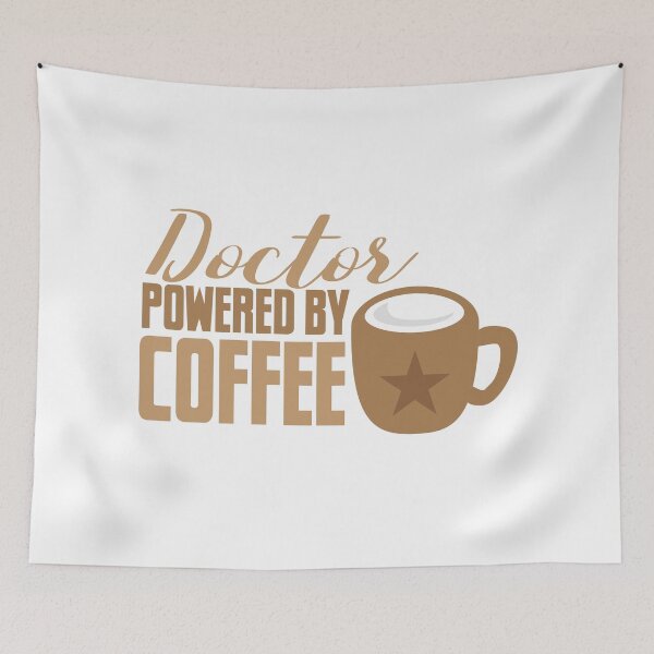 Item preview, Doctor powered by Coffee designed and sold by jazzydevil.