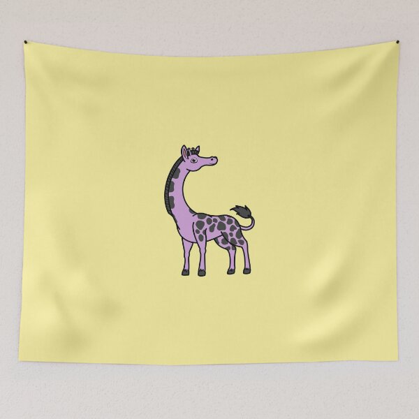 Item preview, Light Purple Giraffe with Black Spots designed and sold by Grifynne.