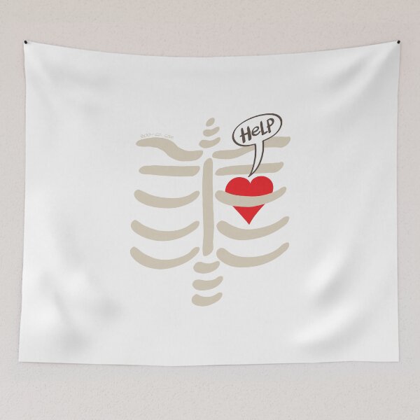 Item preview, Imprisoned Heart Asking for Help designed and sold by Zoo-co.