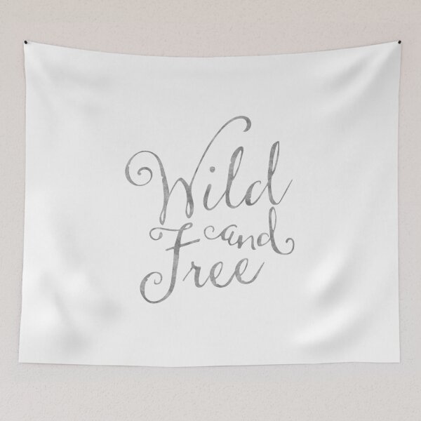 Item preview, Wild and Free in Gray designed and sold by ozmarei.