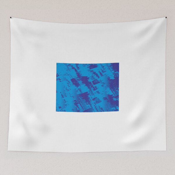 Item preview, Abstract blue-tones 354B designed and sold by mandalafractal.