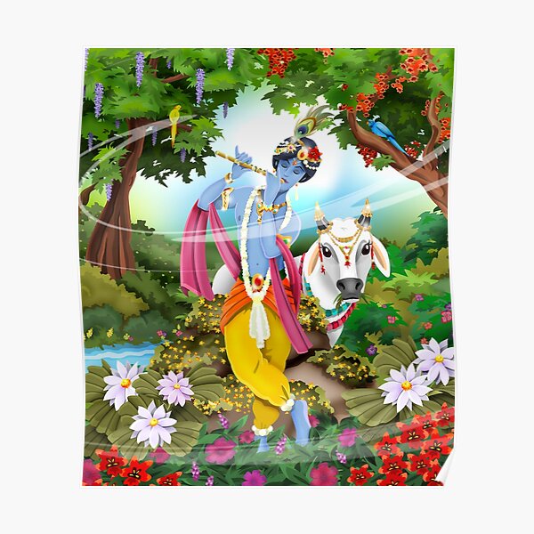 Krishna / Shivas World Poster