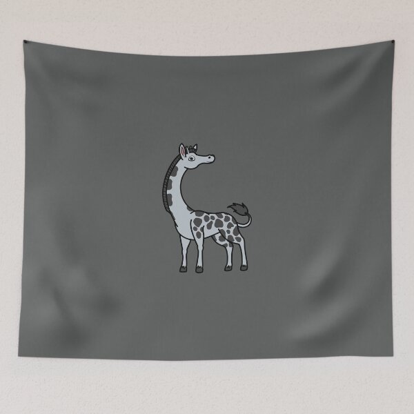 Item preview, Silver Giraffe with Black Spots designed and sold by Grifynne.