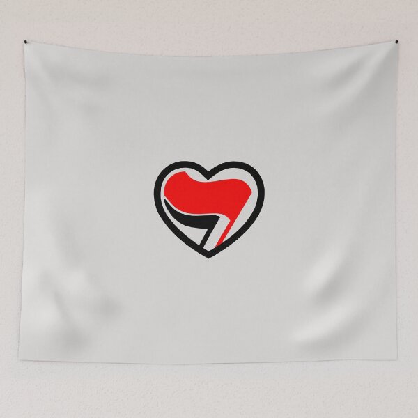 Item preview, Hei! Antifa heart! designed and sold by EnjoyRiot.