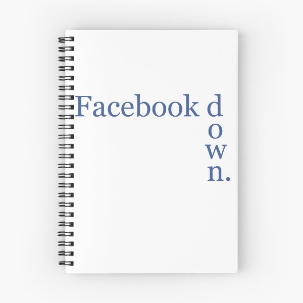 Item preview, Facebook is down??? designed and sold by Justinian Matieu.