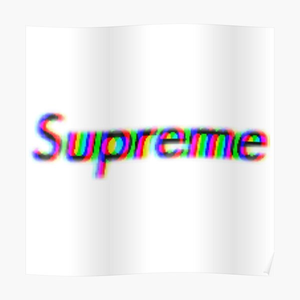 Glitched logo HD Poster
