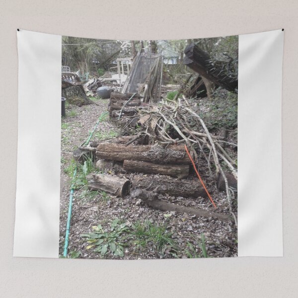 Item preview, The Log Pile With Orange Cord designed and sold by pinkyjainpan.