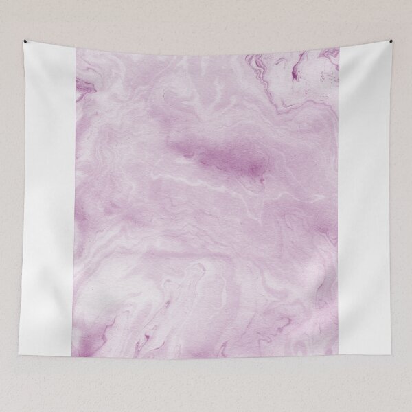 Item preview, Chieko - spilled ink modern minimal pastel purple indigo inky ink painting minimal abstract map designed and sold by spilledinkshop.