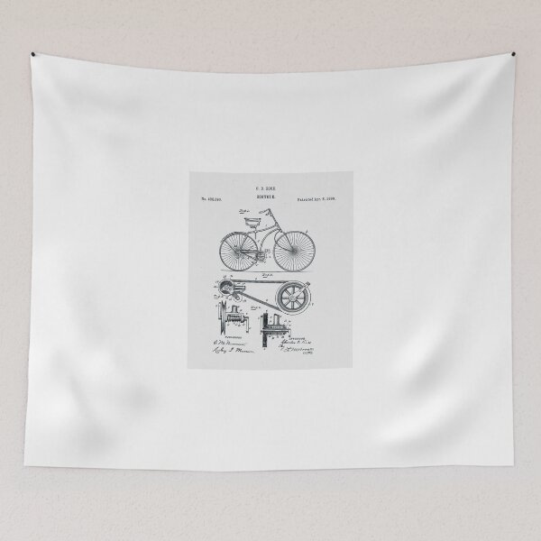Item preview, Bicycle Patent 1890 designed and sold by DesignsOnLondon ..