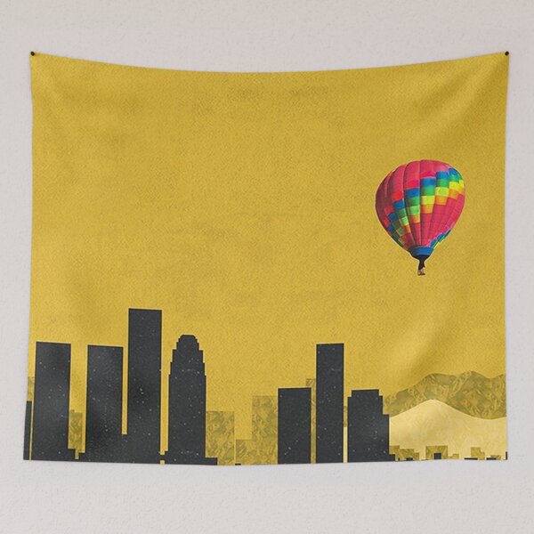 Artikelvorschau, Coldplay Los Angeles Bettdecke entworfen und verkauft von Marcuccio.