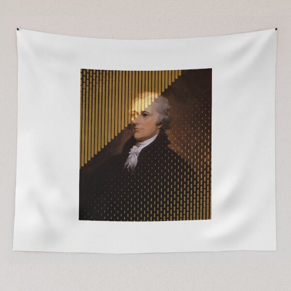 Aperçu de l'œuvre Alexander Hamilton Gold créée et vendue par Pawgrape.