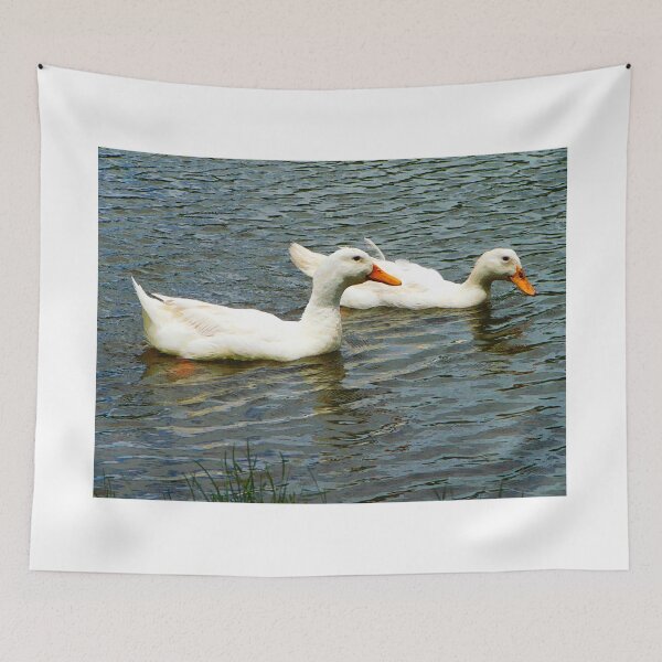 Item preview, Two White Ducks designed and sold by Susan Savad.