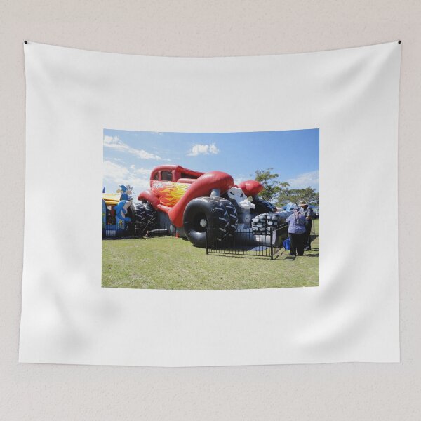 Item preview, Monster Jumping Car-stle,Catalina Festival,Rathmines,Australia 2015 designed and sold by muz2142.