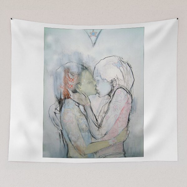 Aperçu de l'œuvre Le baiser créée et vendue par Sweeettfriday.