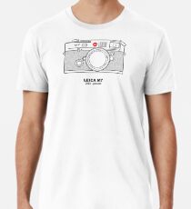 Vintage Filmfotografie: Leica M7 (T-Shirt, Aufkleber, Tasse) Männer Premium T-Shirts