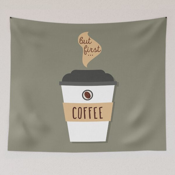 Item preview, But first... coffee!  designed and sold by kaipanou.