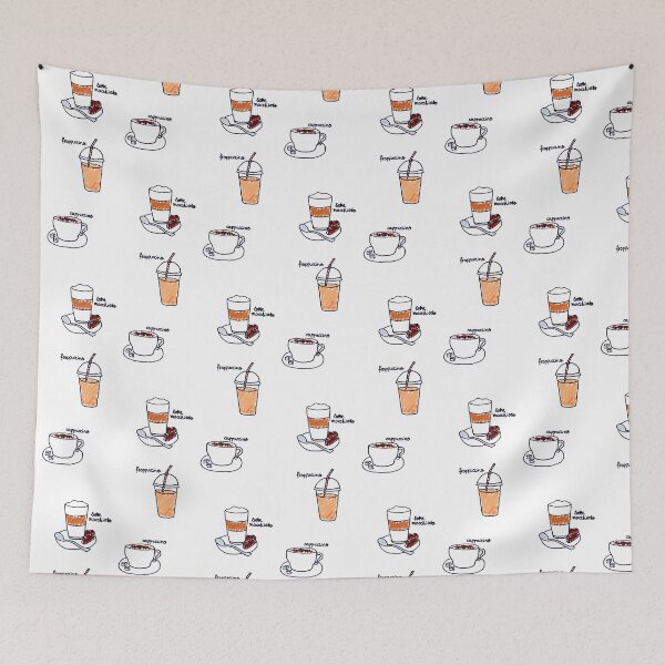 Item preview, For Coffee Lovers Pattern designed and sold by Angélica de Jong.