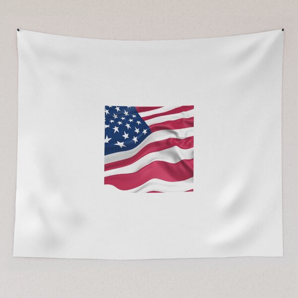 Item preview, KRW Waving American Flag designed and sold by KRW-Designs.
