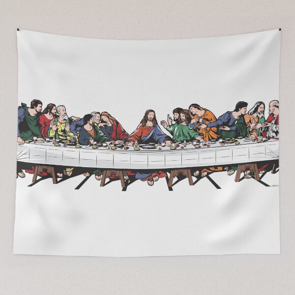 Item preview, The Last Supper designed and sold by jamieleeart.
